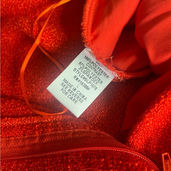 NWT Sweet Lemon Wide Leg Pants Bright Red Size Large - Picture 6 of 7